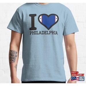 I Love Philadelphia Quot Basketball Fan Tshirt Classic Unisex